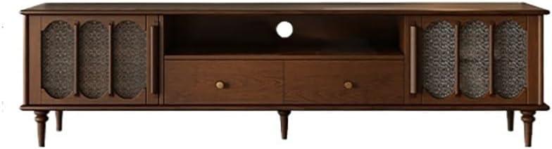 Our Take ​on ⁣the Vintage ⁣Solid Wood⁣ 200CM TV Stand & Storage Cabinet