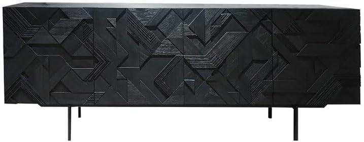 Our take on the Modern Hand-Carved TV Stand: Stylish & Functional