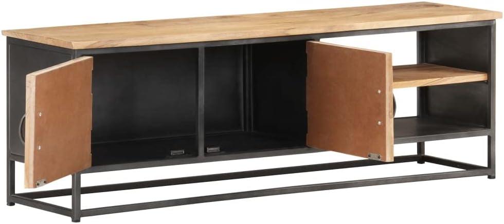 How We Upgraded Our Living Room with Youuihom's Industrial TV Stand