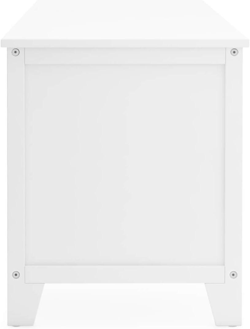 How We organized our Kids' Space with Martha Stewart's Media Console