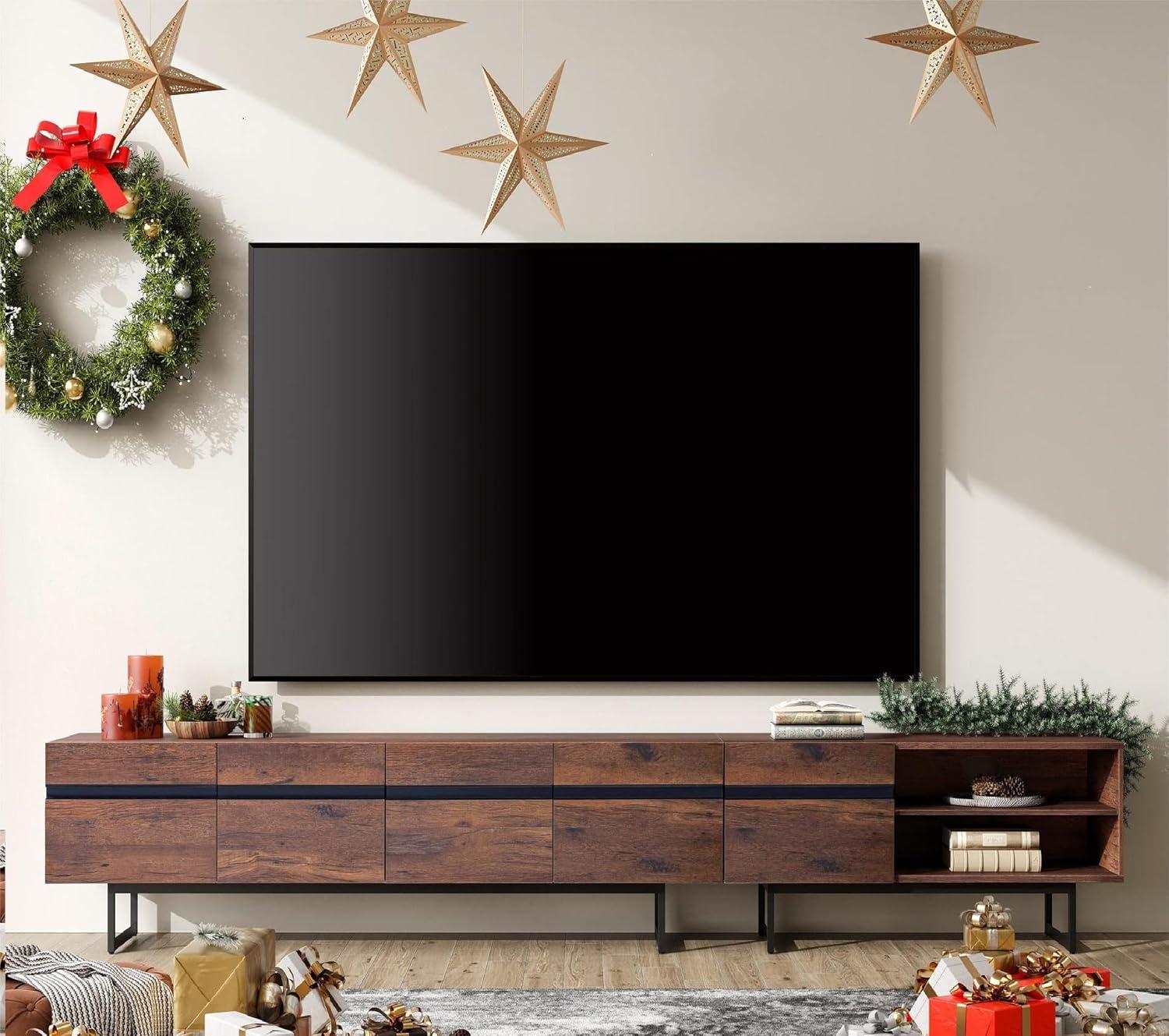 Our Honest Take on the WAMPAT 2-in-1 Modern TV Stand & Storage