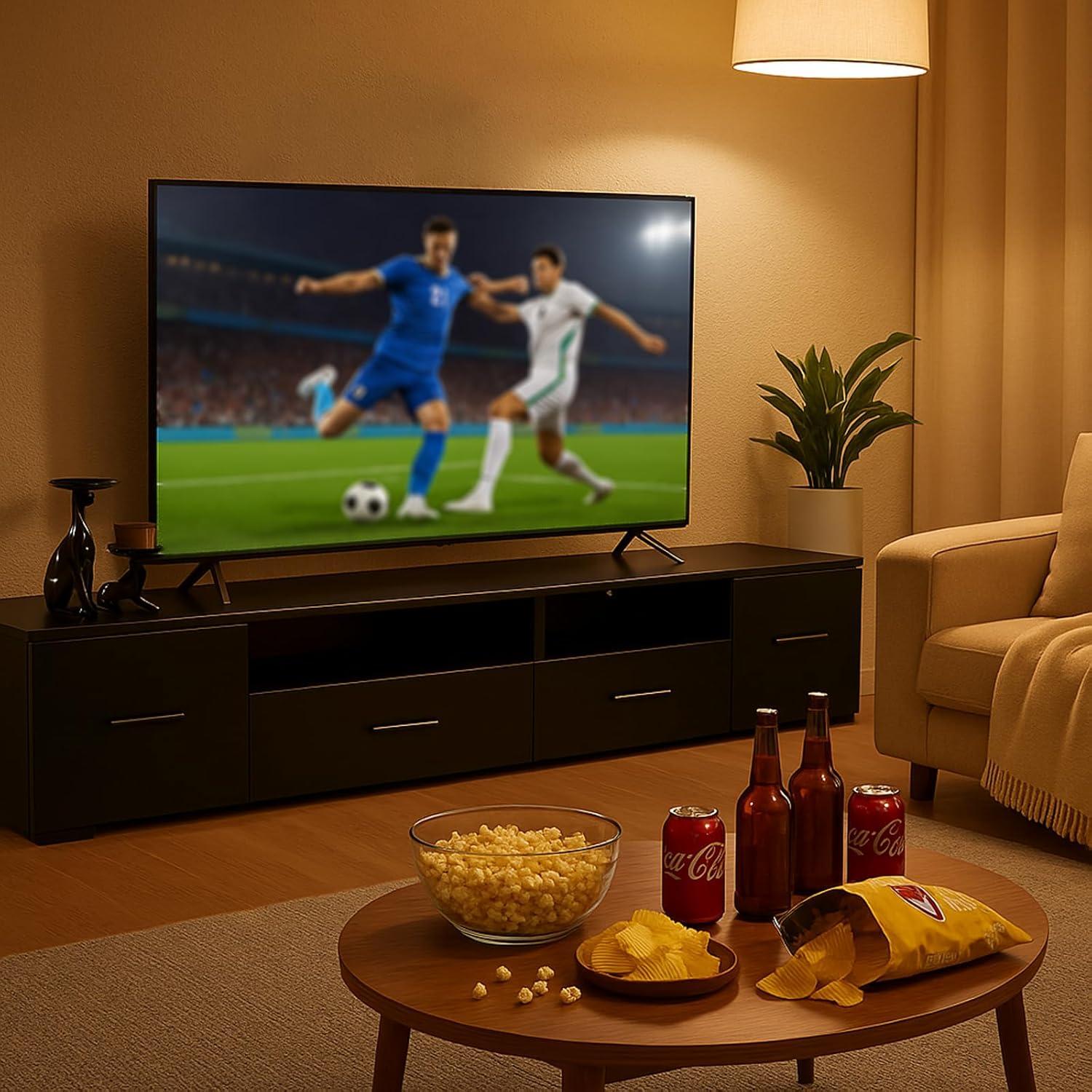 Our Honest Take: Stylish & Functional TV Stand for Up to 75