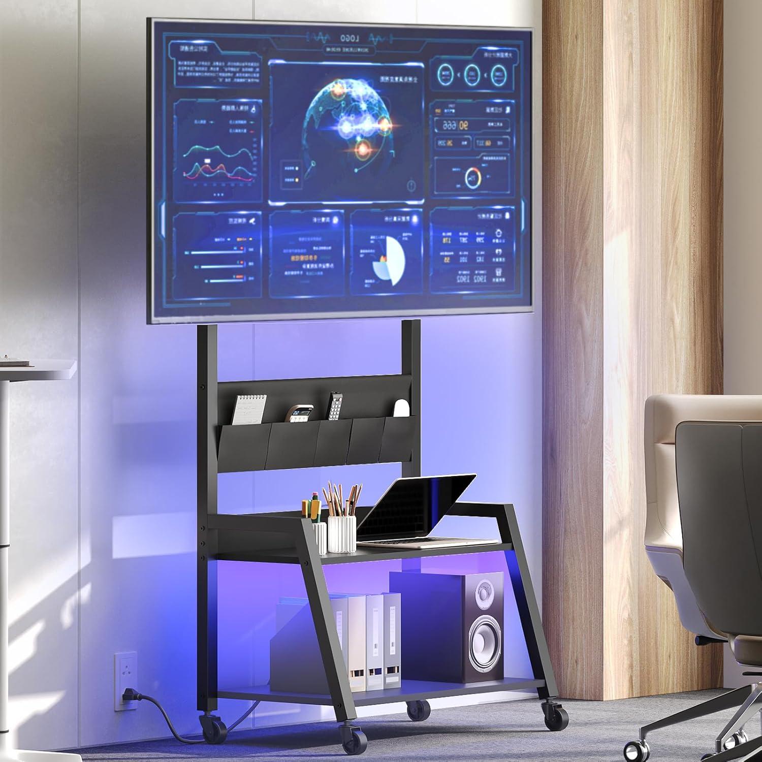 Rolling TV Stand Review: Our Take on Style, Storage & Mobility