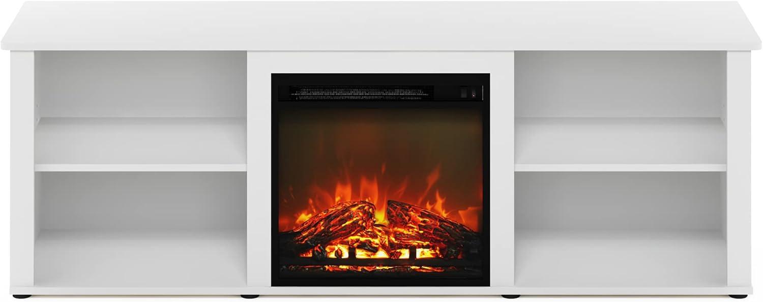 How We Transformed Our Space with Furinno's‍ Fireplace​ TV Stand