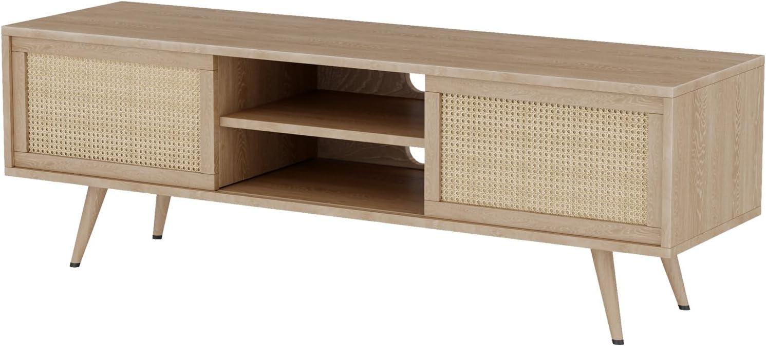 Our Honest Take: Mid Century Modern TV Stand for‍ 55