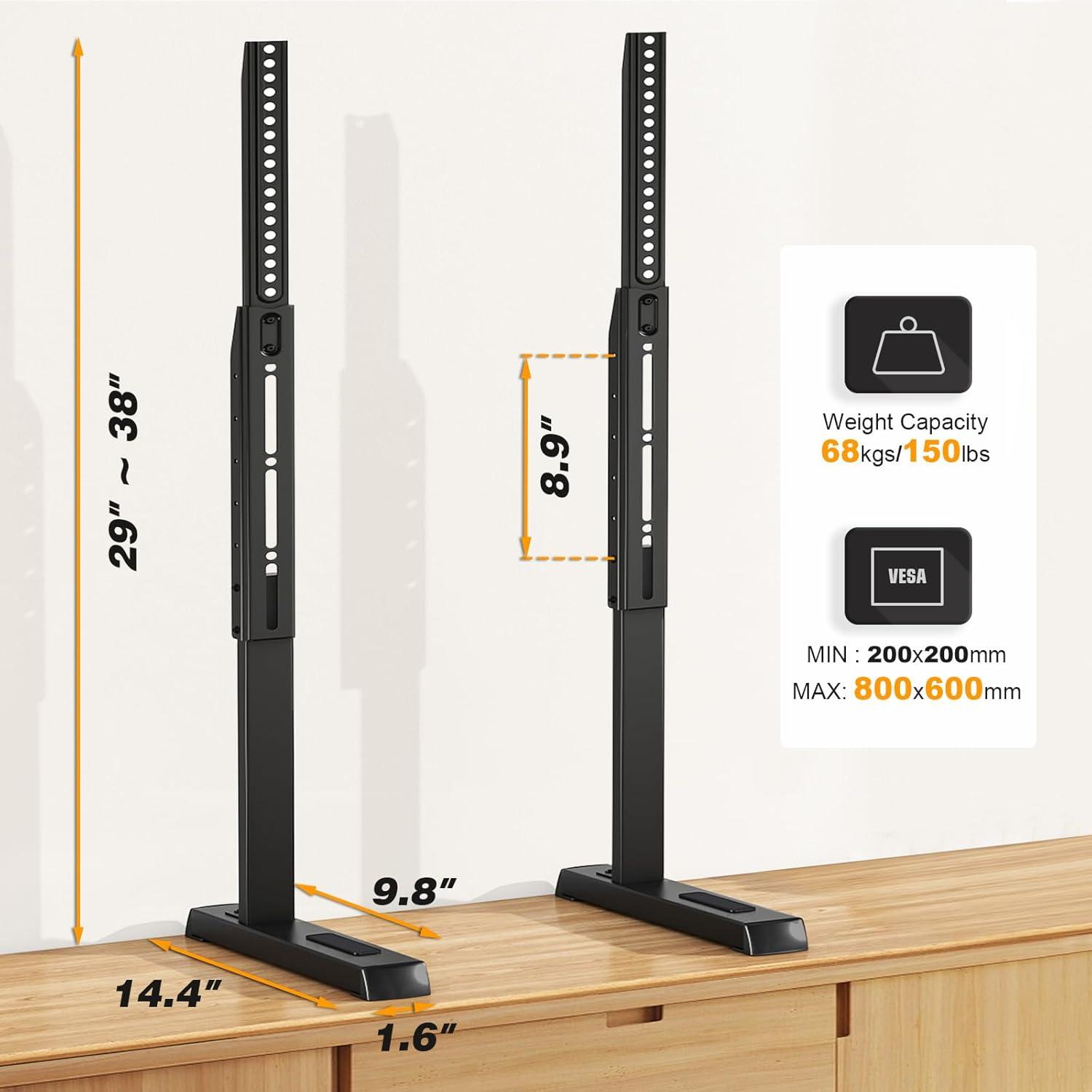 Our review of 5Rcom TV Stand: Stable, Adjustable & Sleek Design