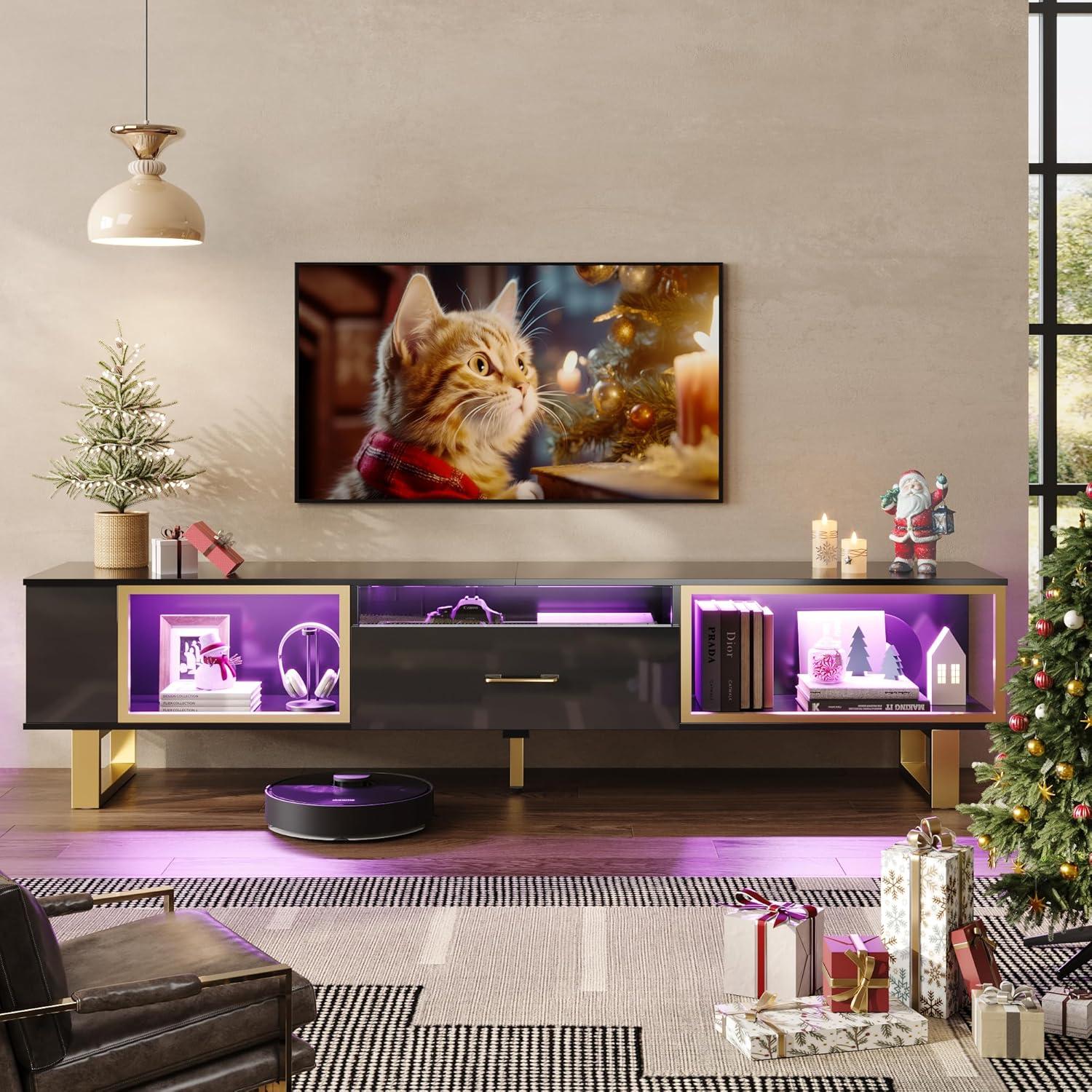 our Honest Take: Stylish & Functional TV Stand for Up to 75