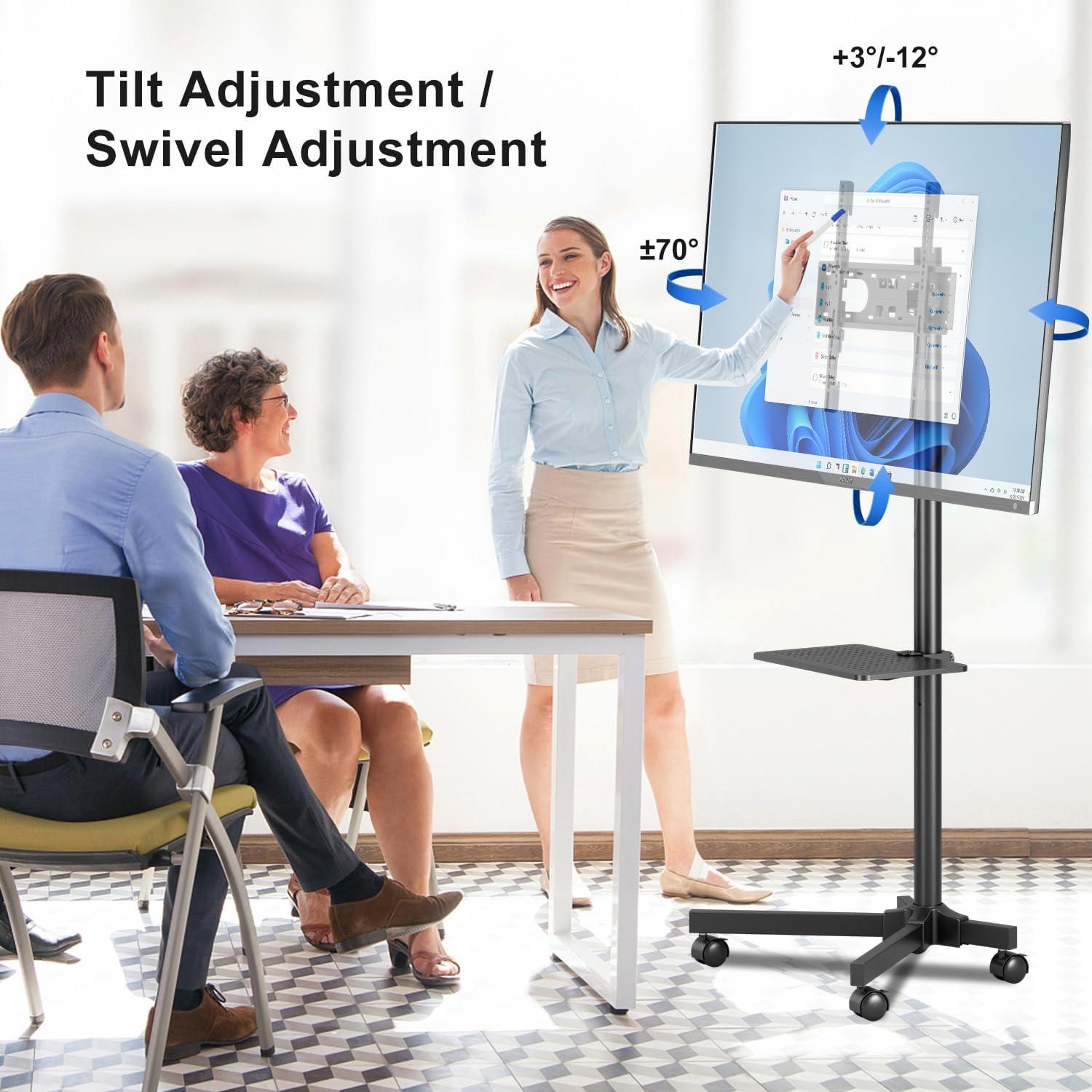 How We Found suptek's Mobile TV Cart to Fit Every Viewing Need