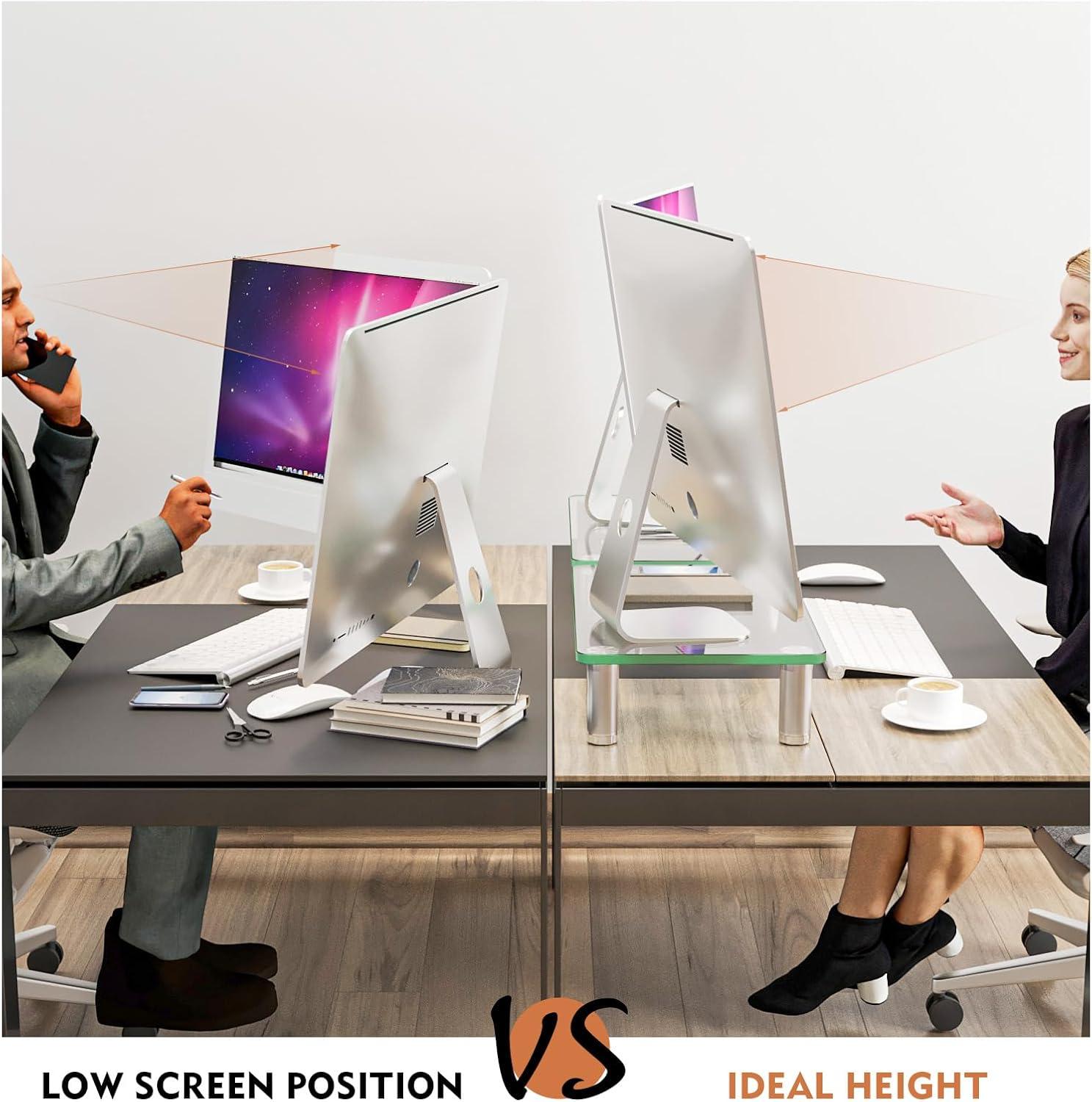 How We Boosted Our Workspace with HEMUDU's Adjustable Monitor Risers