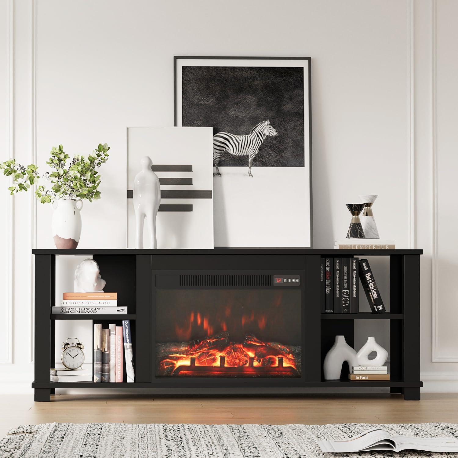 Our Honest Take on the YESHOMY‌ Fireplace⁢ TV Stand's Style and Function