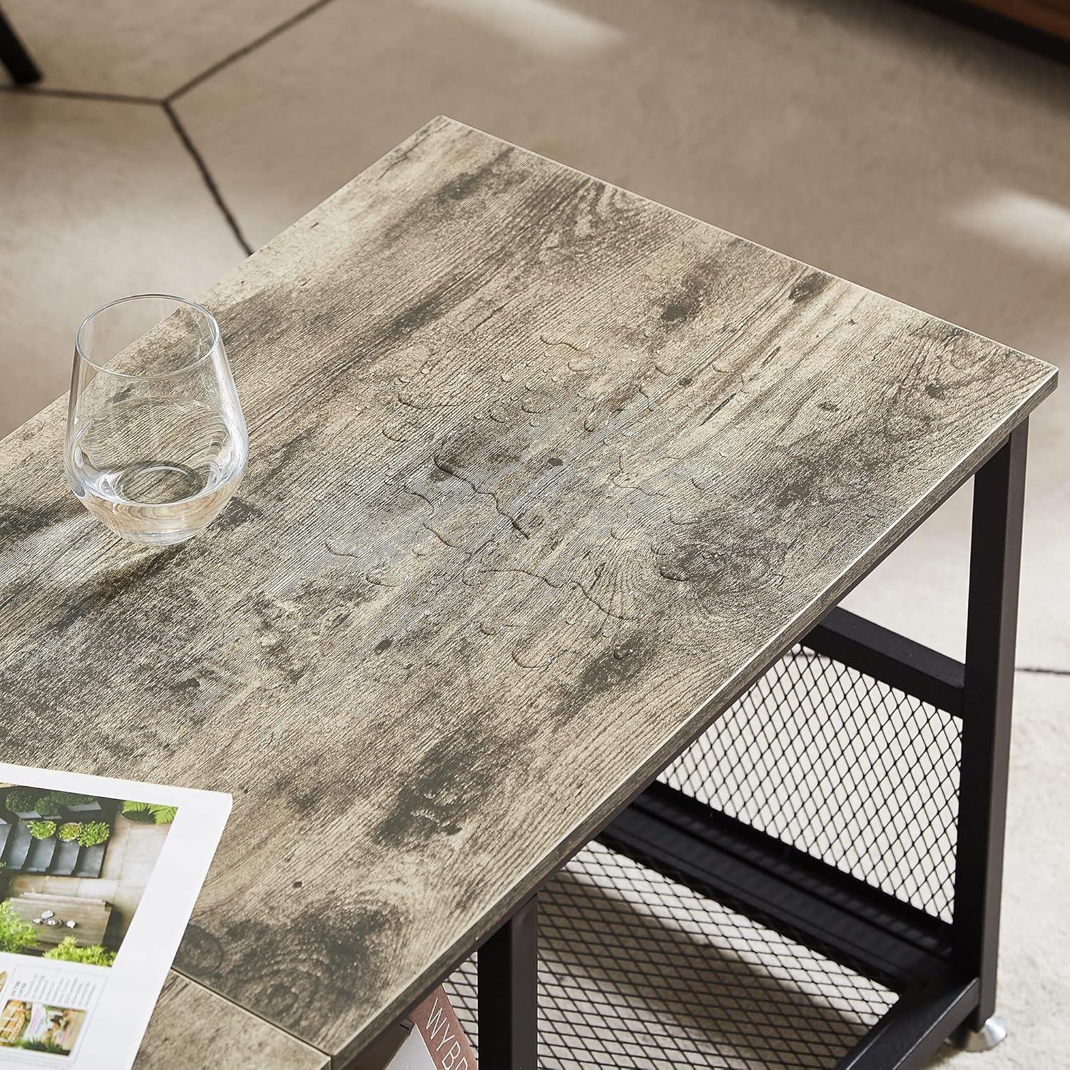 Our Take on the VECELO Industrial TV Stand: Stylish & Sturdy Storage