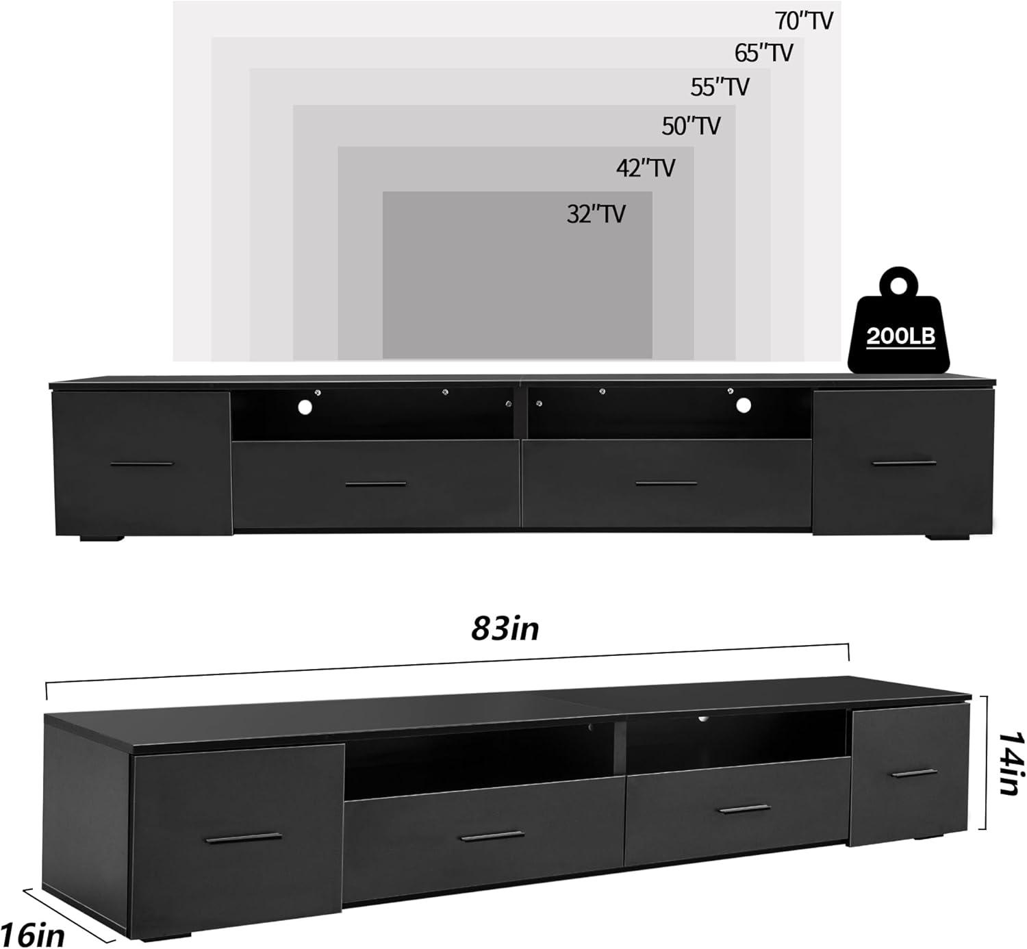 Our Honest Take: Stylish & Functional TV Stand for Up to 75