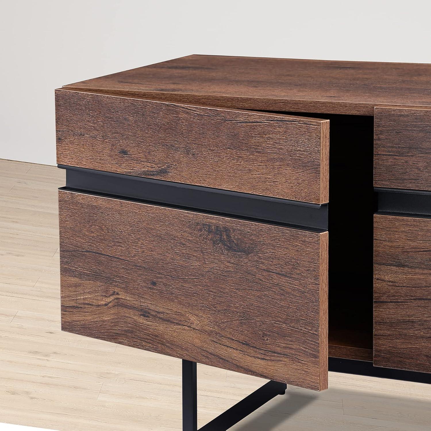 Our Honest Take on the WAMPAT 2-in-1 Modern TV Stand & Storage