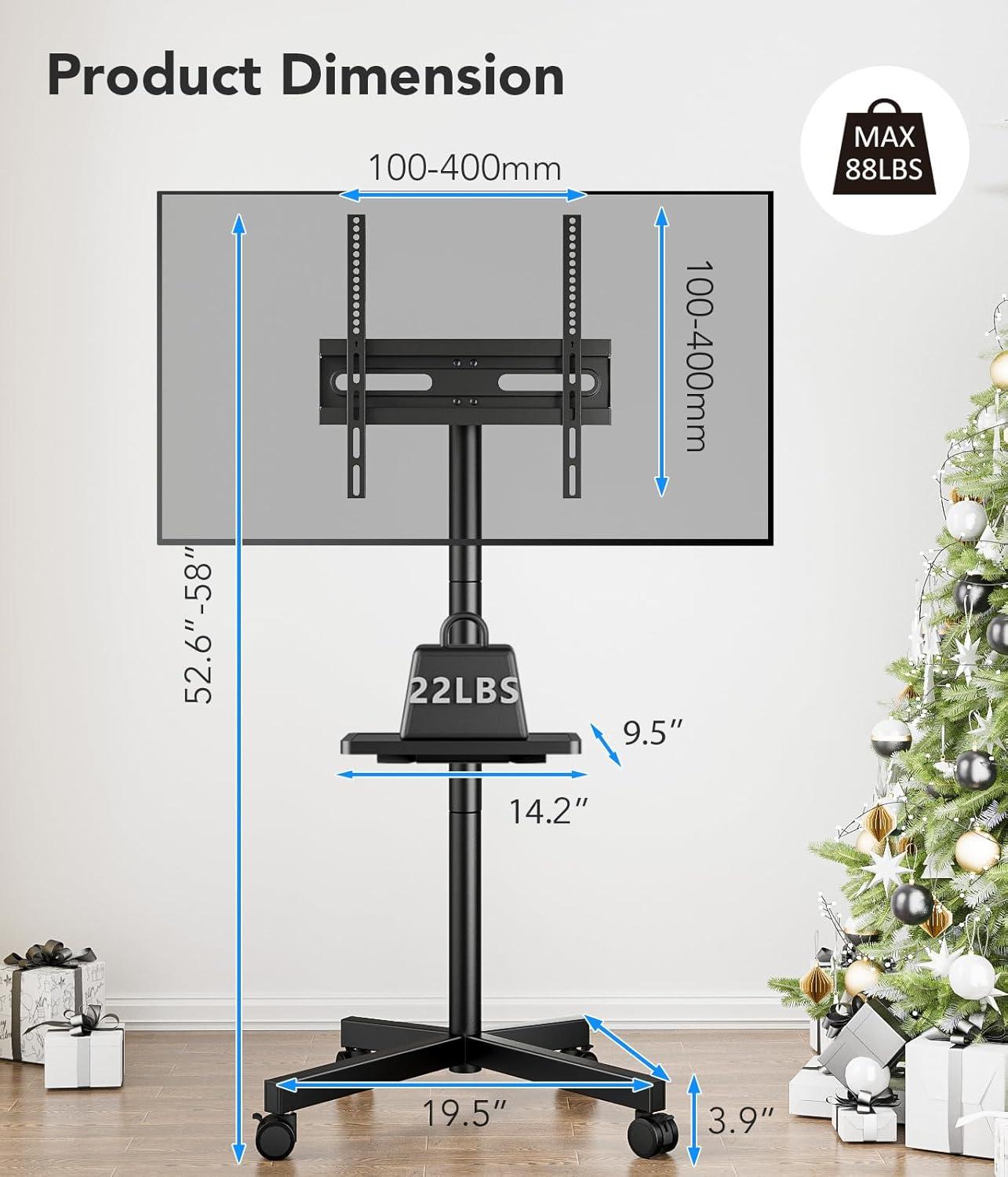 How We loved the AX WABER Mobile TV Stand's flexibility