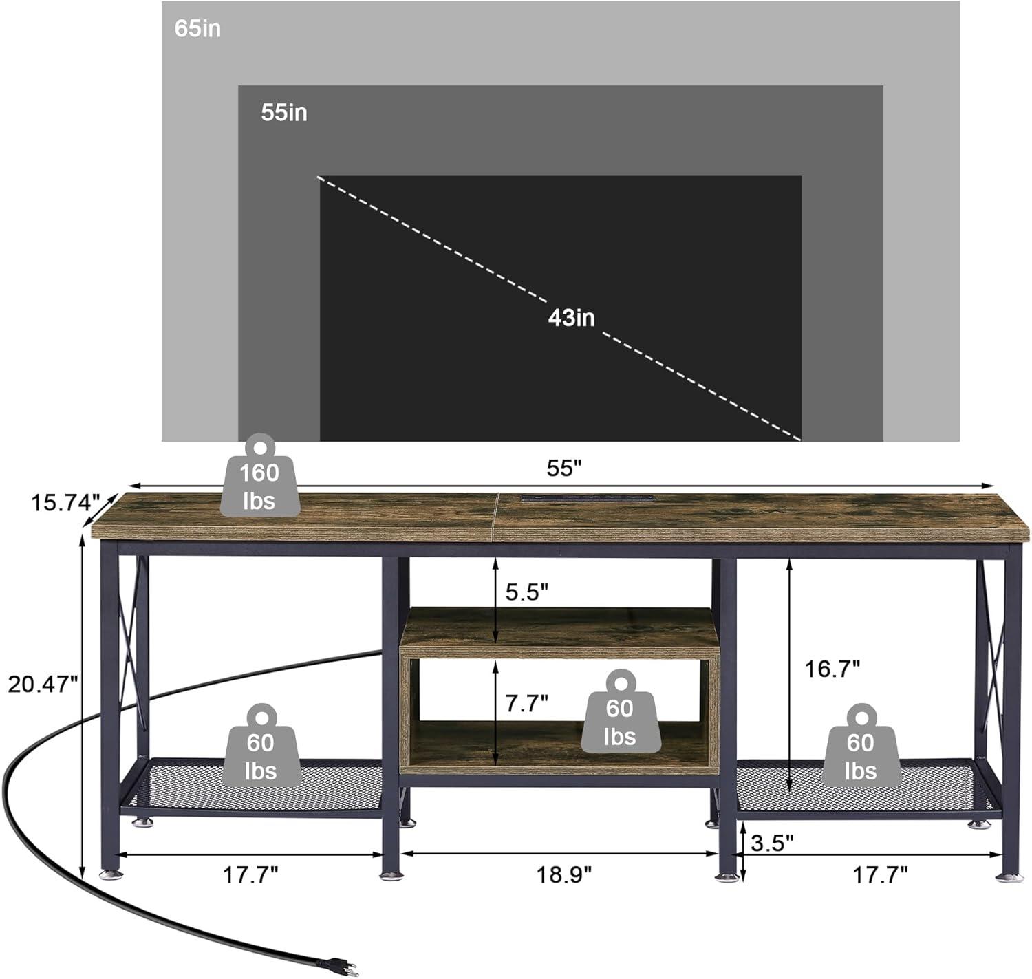 Our Take on the VECELO TV Stand: Power, Storage & Style Combined