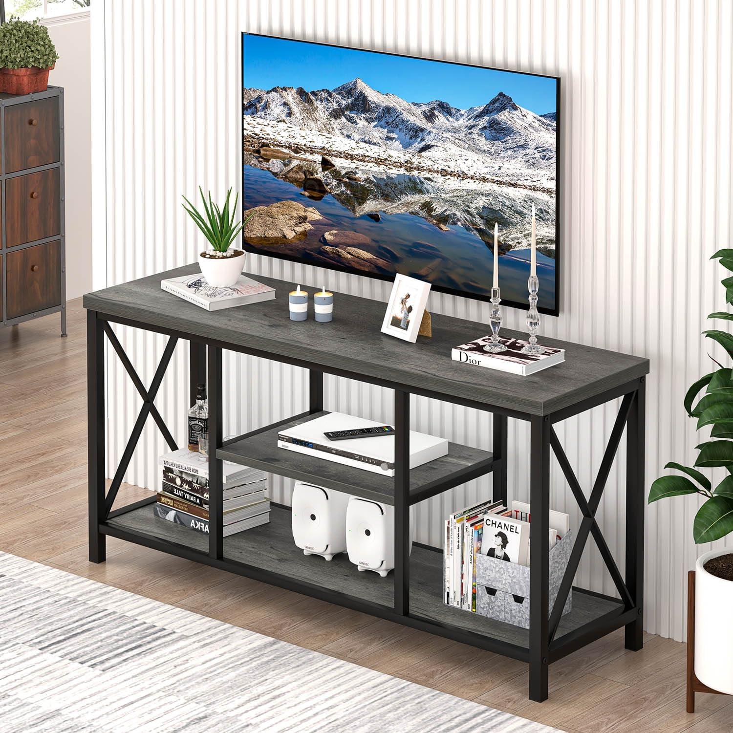 Our Take on the EXCEFUR TV Stand: Sturdy, Stylish & Easy Assembly