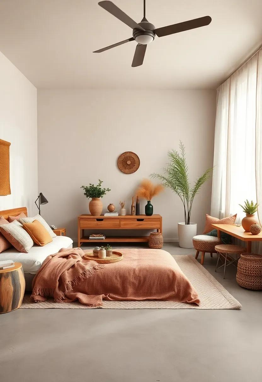 Wood Furniture: Select pieces made from reclaimed or natural wood to bring the beauty of nature indoors,enhancing the organic feel of your space