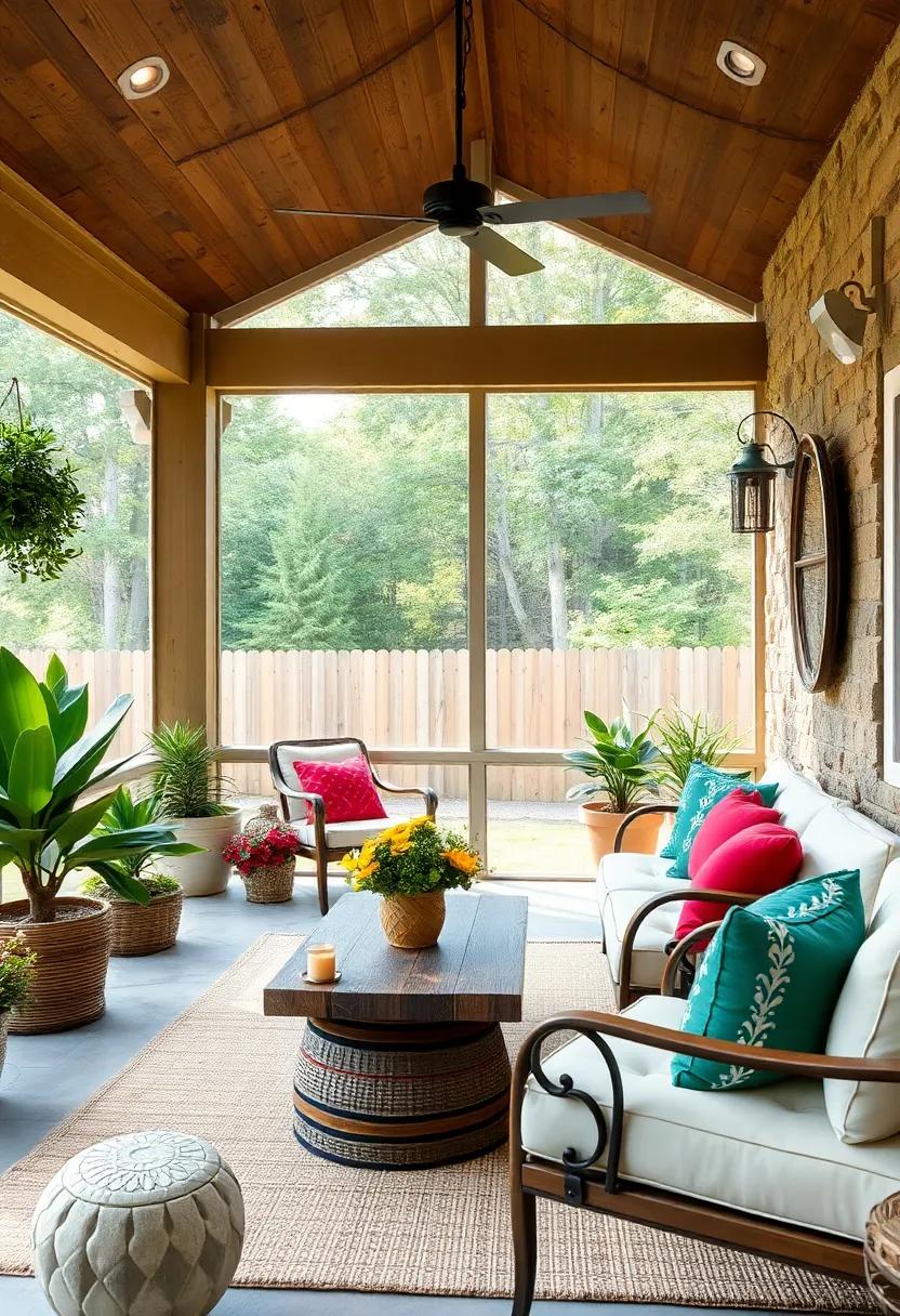 Rustic Wood Elements: Incorporate reclaimed ‌wood materials for ​a rustic touch that ⁤brings warmth and charm to your outdoor space