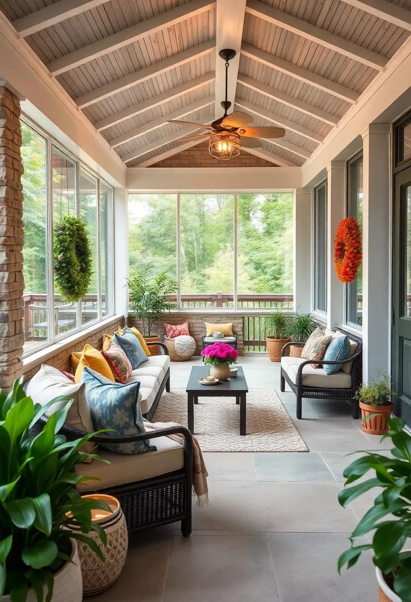 Seasonal ‍Decor: Rotate seasonal decorations such as‌ wreaths, pillows, and throws to keep the space feeling fresh and⁢ inviting