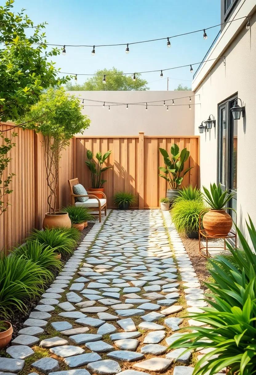 Charming Cobblestone Pathways:⁤ Create a whimsical touch ⁢with irregularly shaped‍ cobblestones that invite exploration and charm to your garden