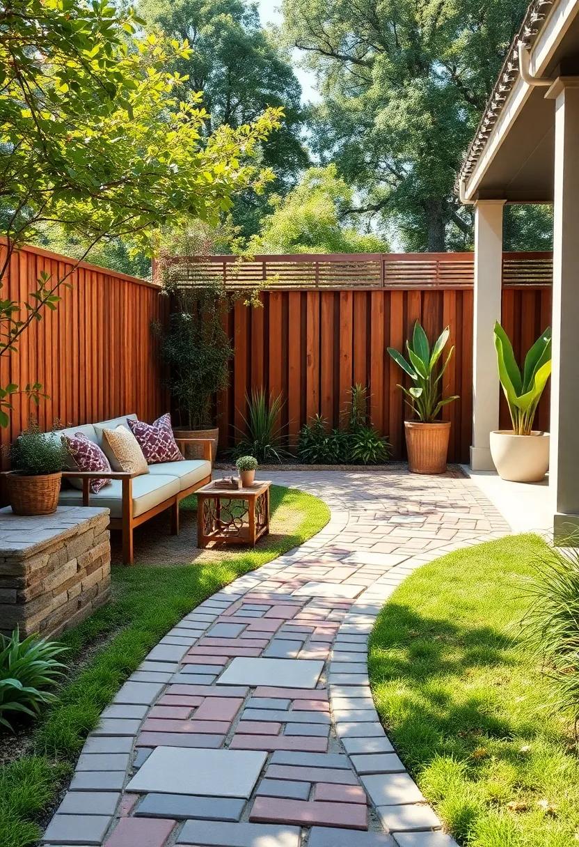 Curved ‍Brick Paths: Incorporate gently curving brick pathways that offer a sense of flow and ‌guide the eye through lush landscapes