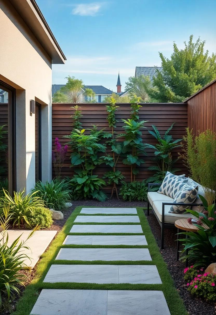 Elegant Stone ‍Slabs: ⁢Use large, flat stone slabs ⁢set amidst ‌vibrant ground cover for a stunning, natural look that beckons to be walked upon