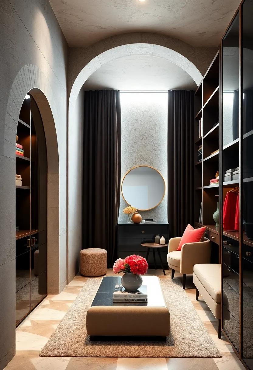 Architectural Interest:⁢ Unique structural elements like arches or columns‍ elevate the aesthetic of this‌ closet, lending it a ​sense ⁢of grandeur that ⁢is hard⁤ to ​ignore