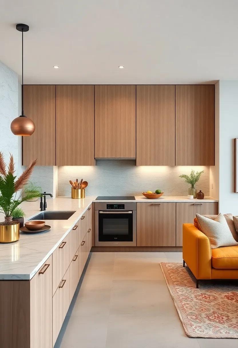 Hidden Appliances: Integrate appliances into cabinetry, creating a seamless appearance that elevates the overall aesthetic