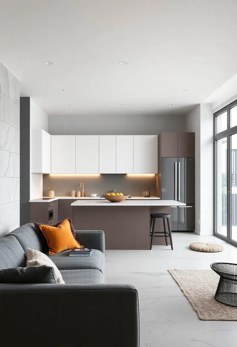 Monochrome Magic: Opt for a sleek color palette—think all-white or chic black—that exudes sophistication and maintains a clean look