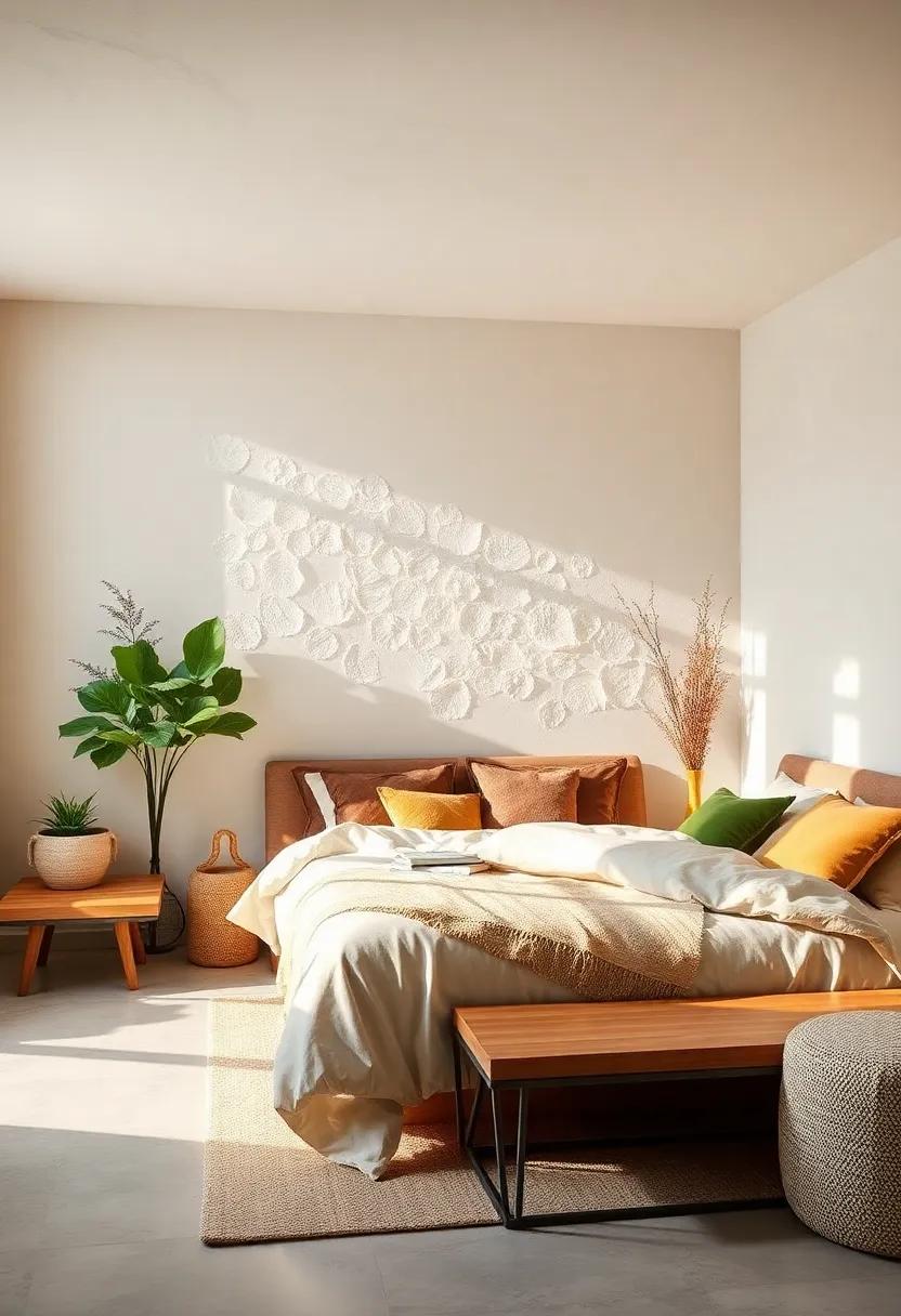 Featherlight Cream: ‍Soft cream walls provide a versatile and ⁣neutral ⁤backdrop that can​ be easily​ dressed up ‌with nature-inspired ​decor