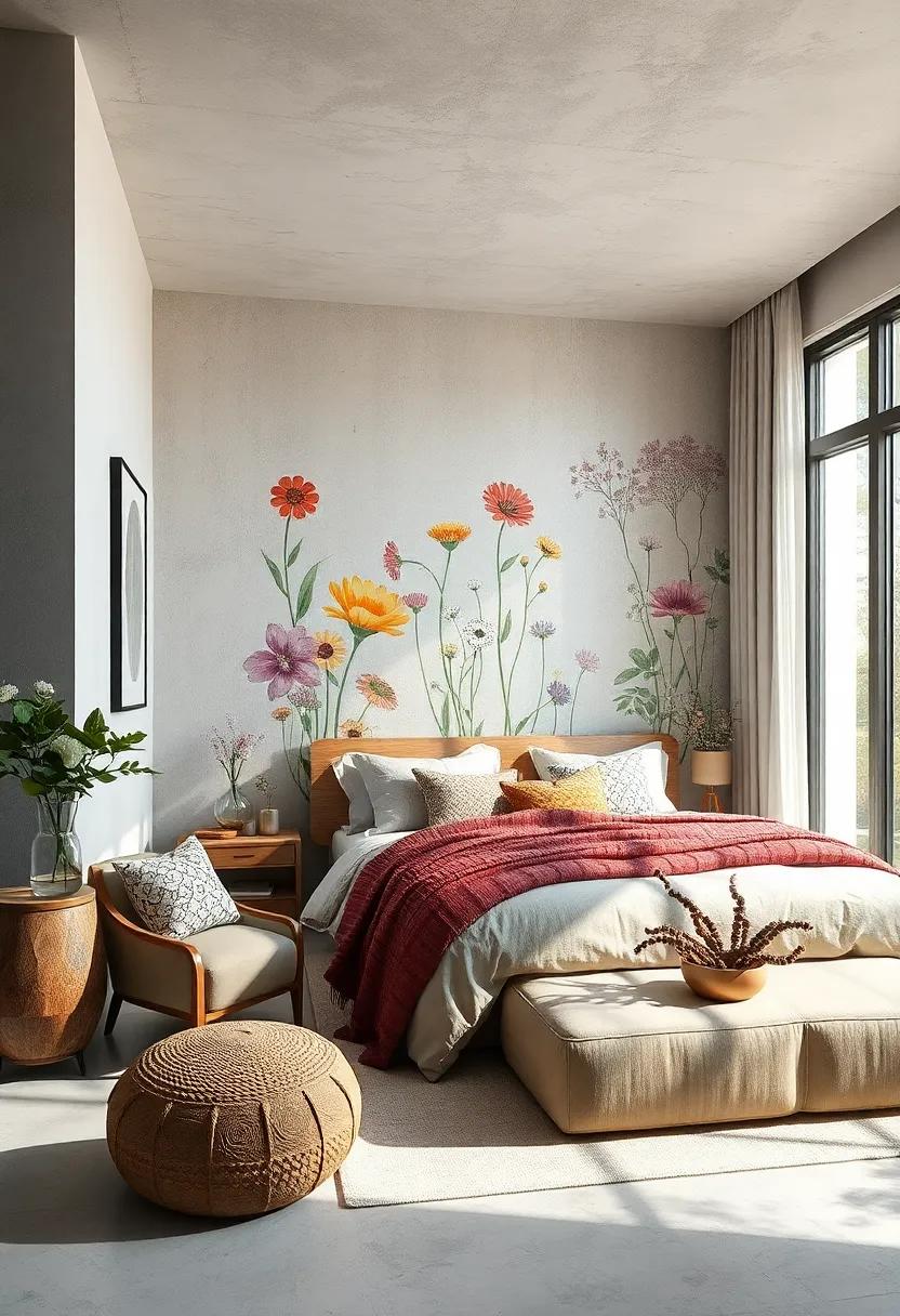 Wildflower Mosaics: Experiment with a mosaic⁣ of muted ⁢colors inspired by wildflowers, for ⁢a joyful ⁢and uplifting⁤ ambiance