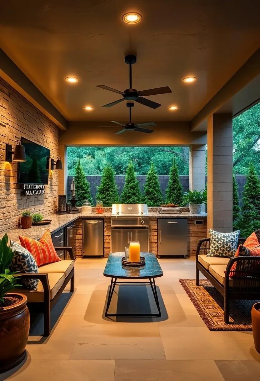 Draft ⁣Beer ⁢Tap setup: Bring⁢ the pub ‍experience home with a built-in beer tap ‍system, serving‍ frosty‍ mugs of your favorite brews right ​in⁣ your backyard