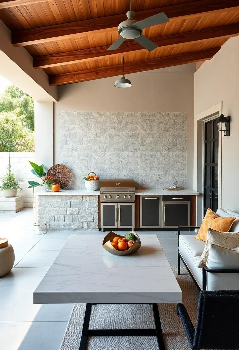Heat-Resistant ‍Countertops: Choose materials like⁢ granite or quartz​ that can withstand high temperatures, perfect ⁤for those intense grilling sessions ‌without sacrificing style
