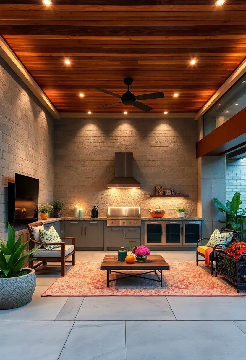 Integrated ​Sound System: Enhance the ambiance with an outdoor audio ⁣system, perfect for enjoying music while cooking or relaxing with friends