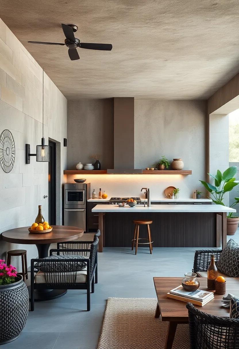 Incorporate Counter Space: Maximize functionality with ample counter space for food prep, serving, and plating to streamline cooking