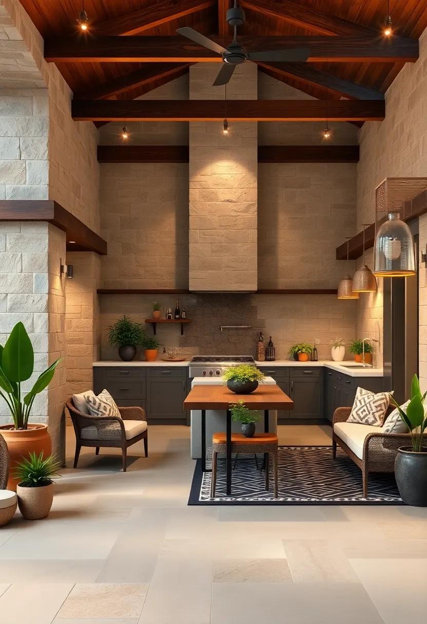 Personalize with Unique Decor: Showcase your style by incorporating decorative elements like potted plants, art pieces, or custom utensils