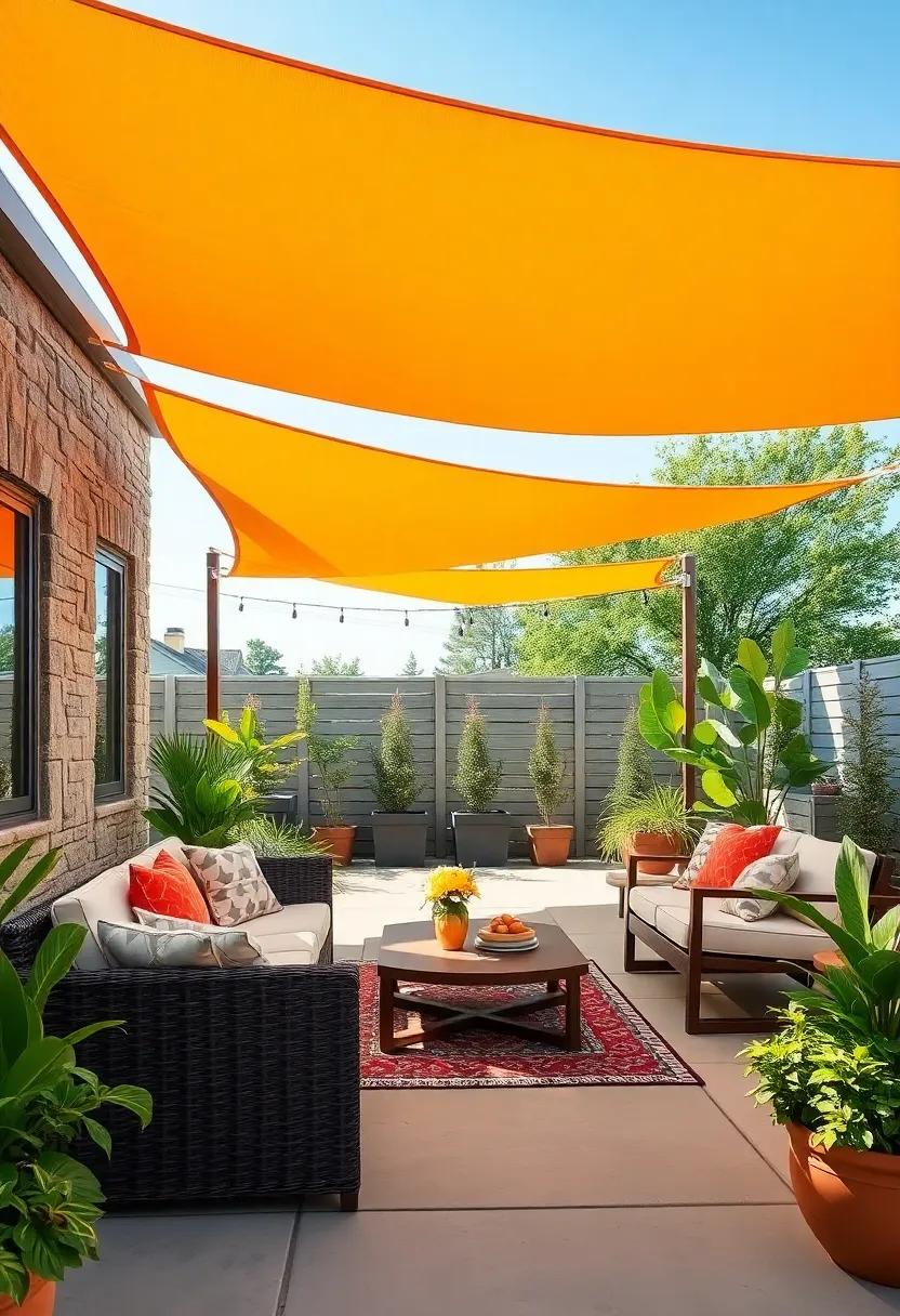 Kid-Friendly Fun: Create⁤ a⁤ play area by incorporating bright, playful ‍sails that double as shade‍ for children’s activities outside