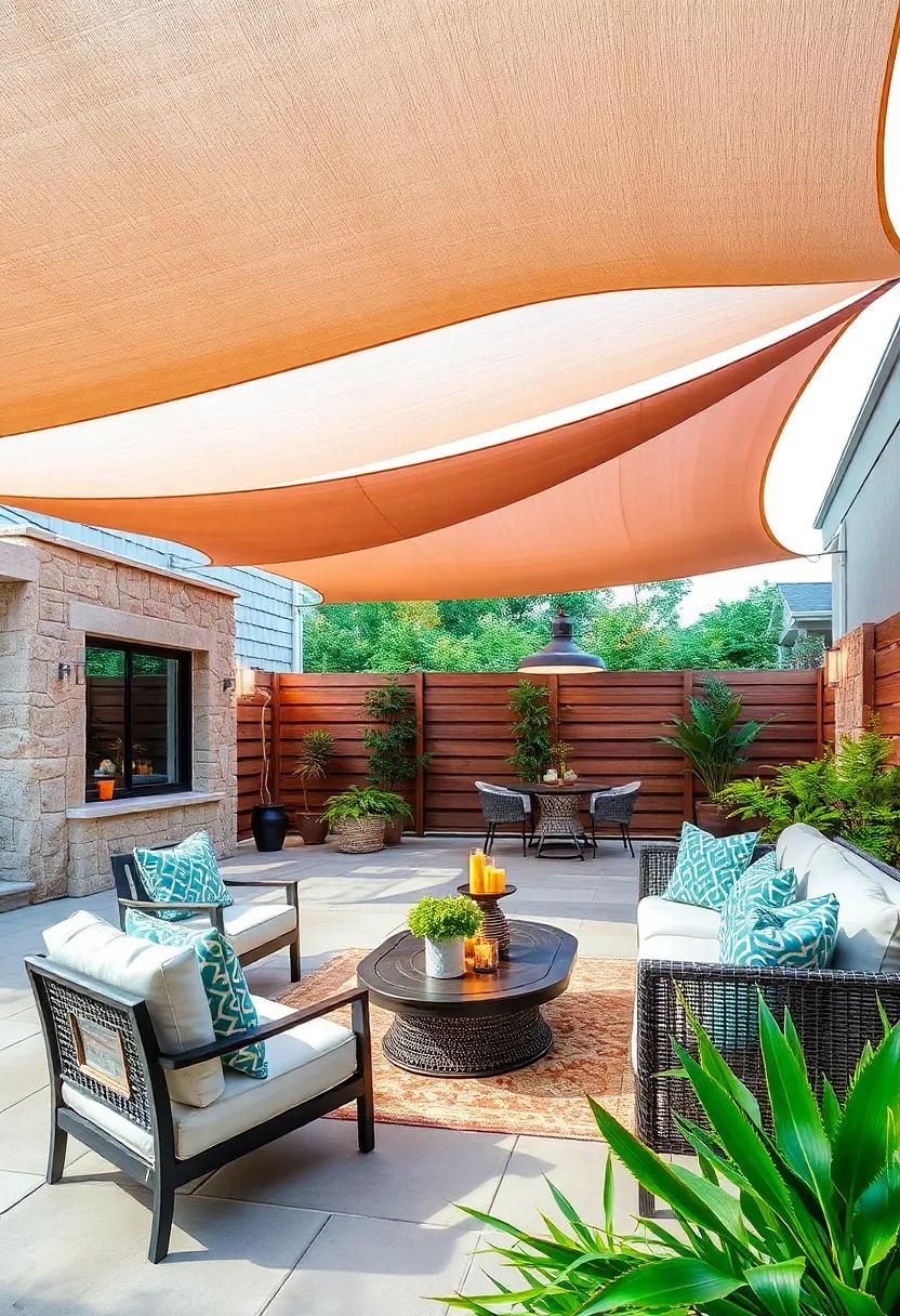 Solar-Powered‌ Options: Explore solar shade⁢ sails that ⁣double as​ energy-efficient lighting​ solutions, providing⁣ both shade and illumination at night