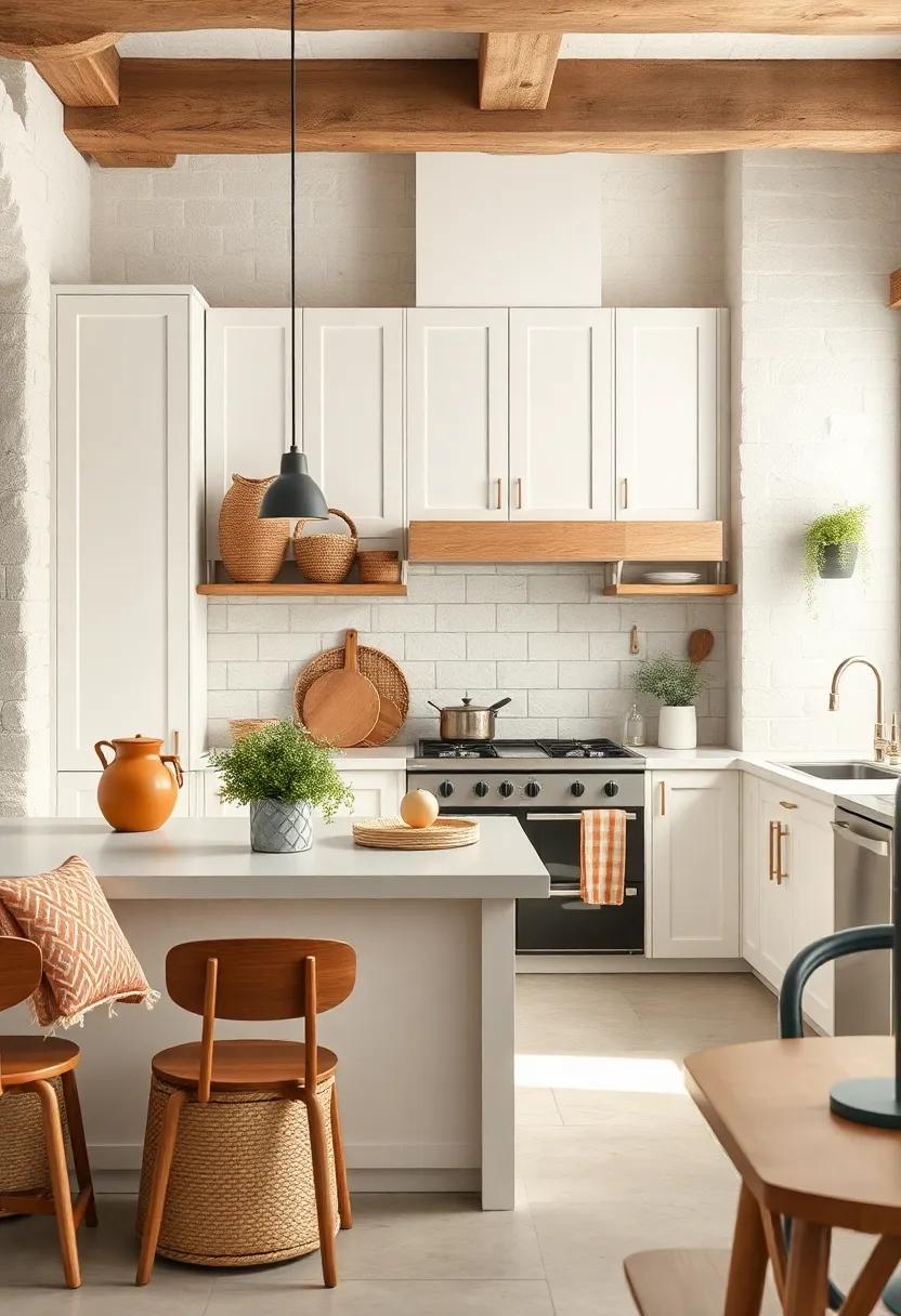 Decorative⁢ baskets: Use woven baskets for storage; they introduce⁢ texture and a ⁣homey vibe while keeping ⁤essentials organized