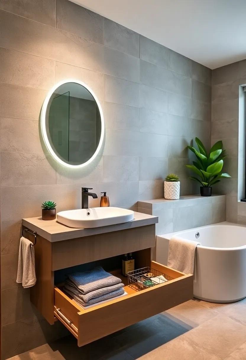 under-Sink Drawers: Maximize ​the often ​cramped under-sink‌ area with⁤ specially designed drawers that fit snugly around ​plumbing‌ while providing organized ​storage