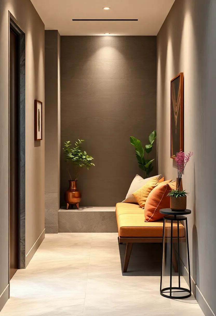 Custom-Made⁣ Bench with Cushions: Commission⁤ a custom bench with comfortable cushions designed to fit ⁤your⁢ exact hallway dimensions for maximal efficiency