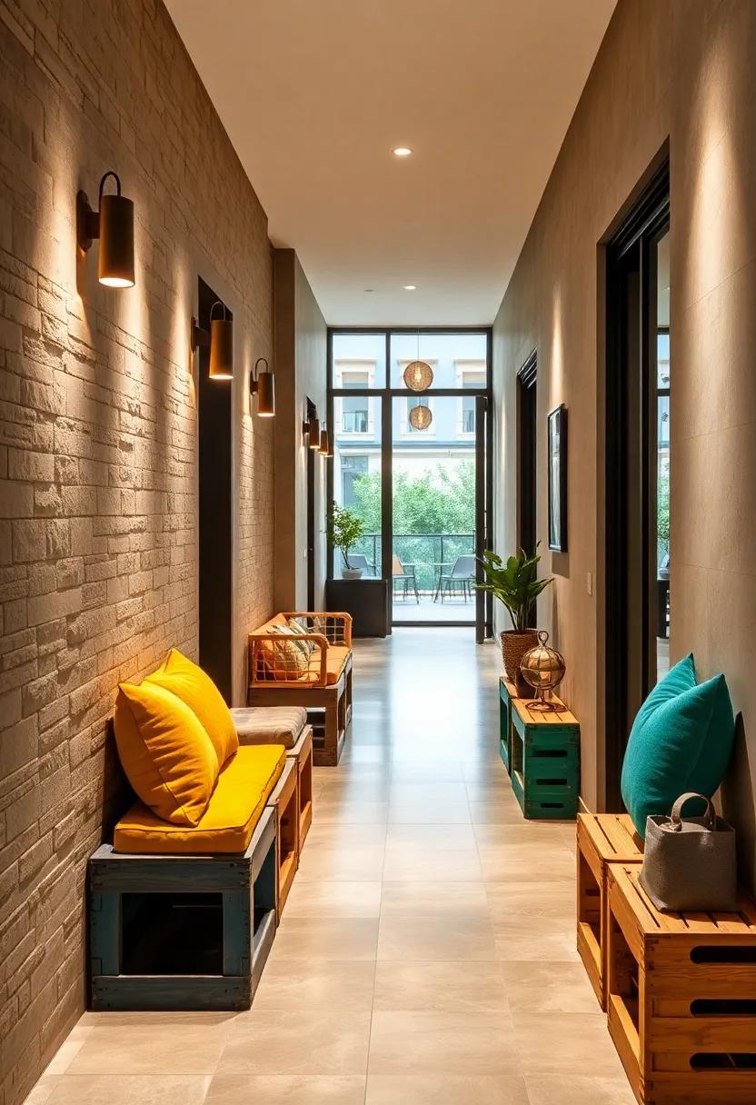 DIY Crate Seating:⁤ Stack and paint wooden crates‍ to create ⁤a fun,⁤ DIY seating option that can be customized to fit your style