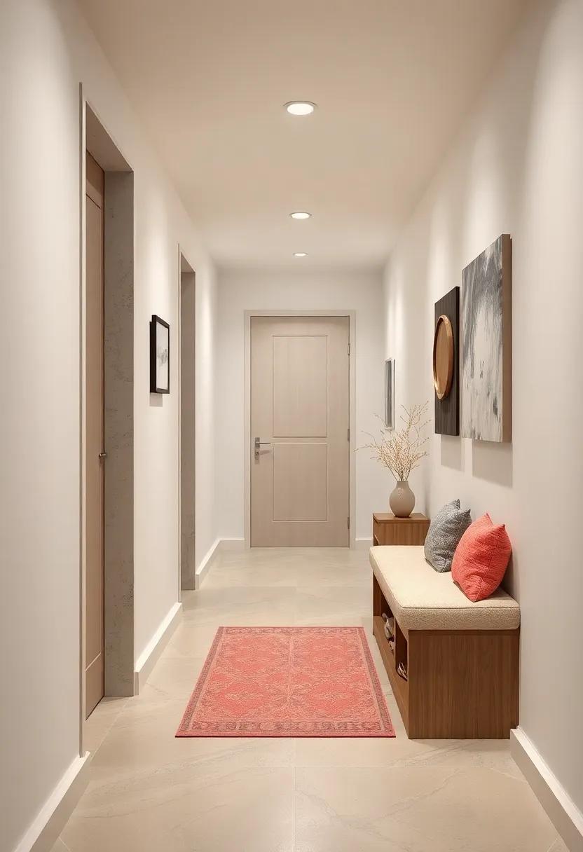 Hidden Storage Bench: ‍A compact bench with hidden‍ storage compartments for​ shoes or bags helps keep your hallway tidy while ⁤adding functionality