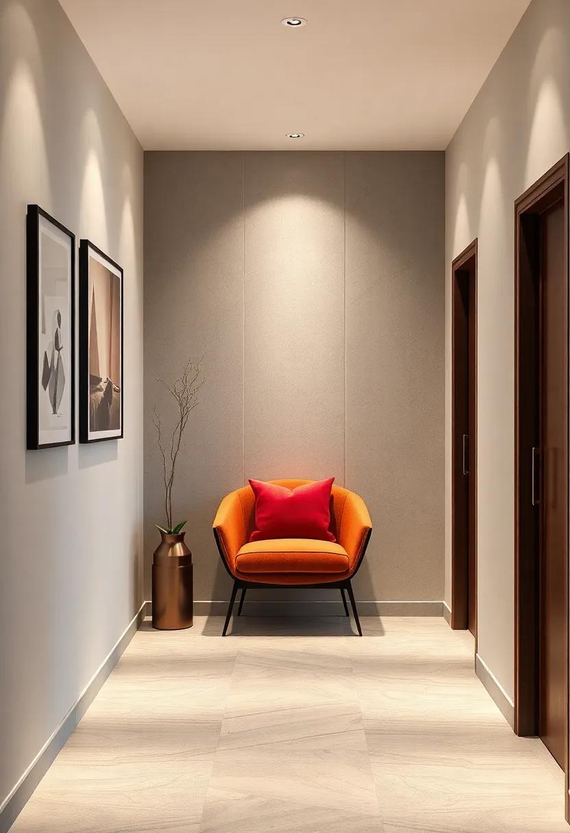 Wall Art ⁣Chair: ​Install a⁢ decorative wall ⁣piece that converts into a chair, ⁤merging art with​ function ⁣and saving ‌valuable floor space