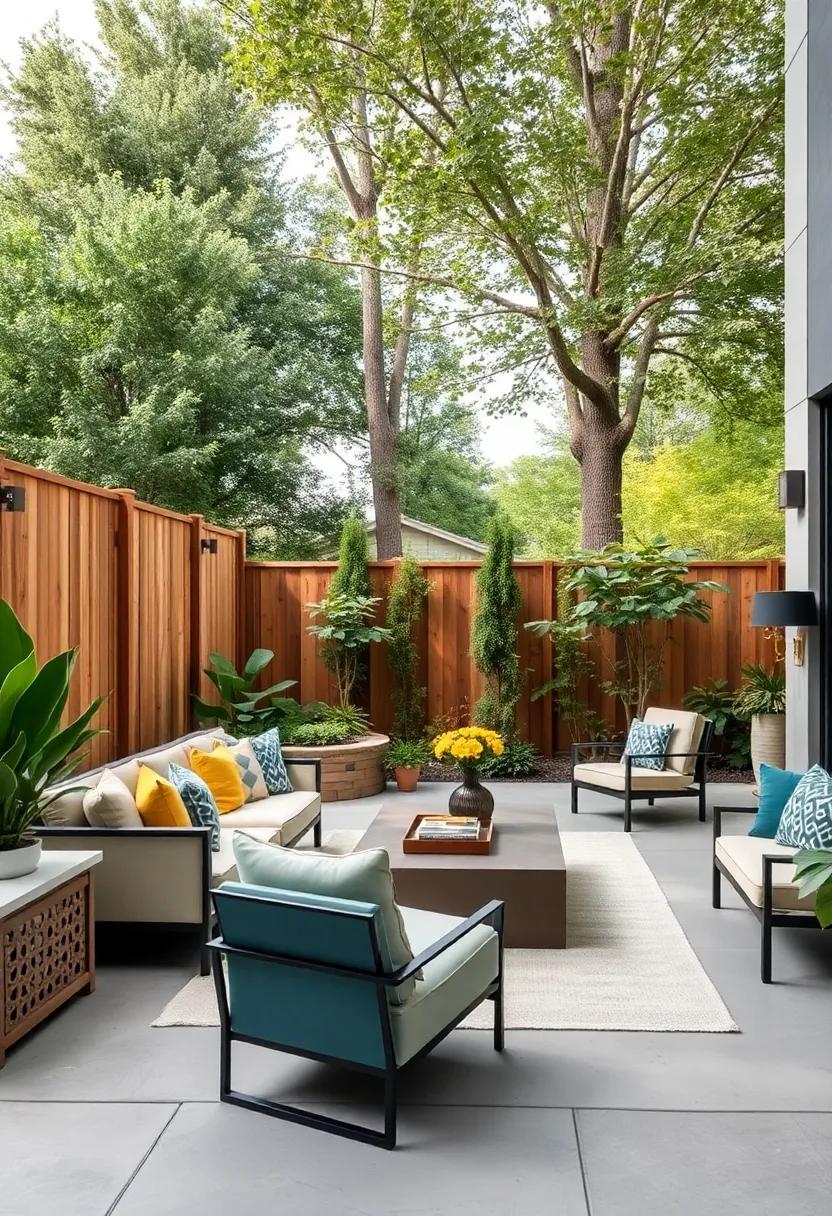 Layers of‌ Planting: Use a ⁤combination⁢ of tall trees and shrubs to ​create a natural‍ screen, blending height with greenery for a sanctuary that feels like⁢ an ‍extension of the forest