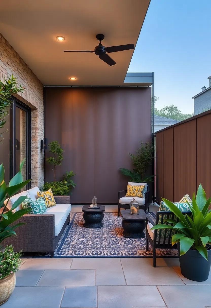 Retractable Privacy ‌Screens: Keep‌ your options flexible with⁢ tall‌ retractable screens ⁢that can be used to create secluded areas during outdoor gatherings or moments of solitude