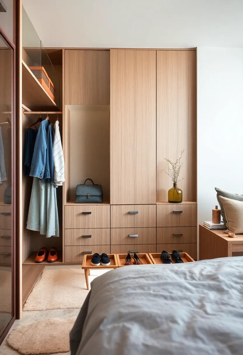 Innovative Dividers: Use innovative dividers in drawers for optimal organization that keeps clothing and accessories separated and easy to find