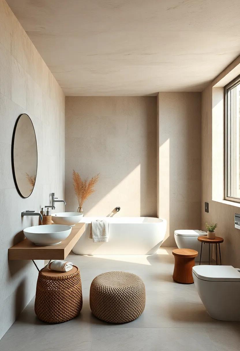 Minimalist decor: Choose minimalist decor that emphasizes clean lines but incorporates warm tones to‍ keep the space feeling relaxed