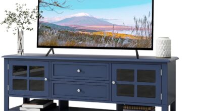 Why We Chose The Merax Farmhouse Tv Stand For Our Home