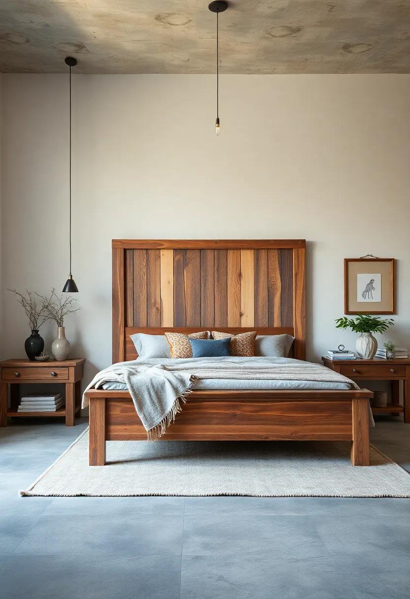 Farmhouse Appeal: ​Experience the cozy, welcoming feel​ of a ‍wooden⁢ bed with a ‌distressed finish, ⁣ideal for a quaint,‌ rustic retreat